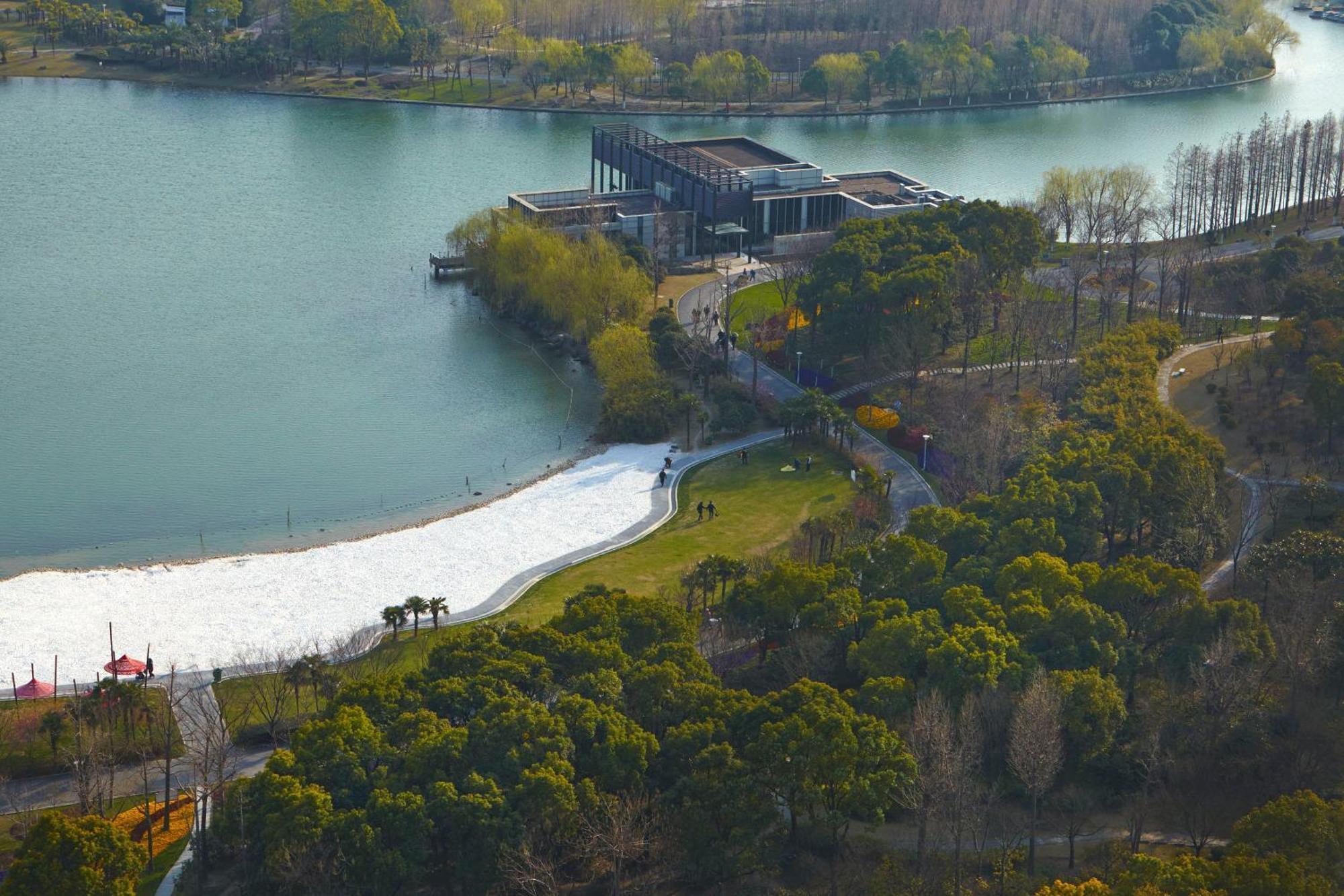 Shanghai Marriott Hotel Parkview Luaran gambar